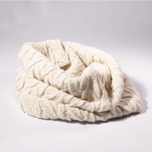Alpaka Schlauchschal Creme