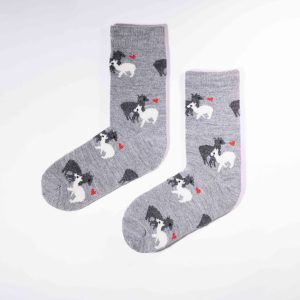 Alpaka Motiv Socken