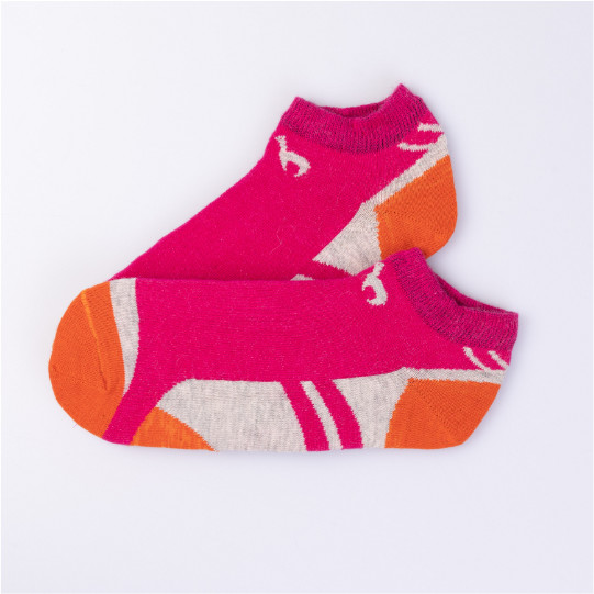 Alpaka Sport Socken rosa