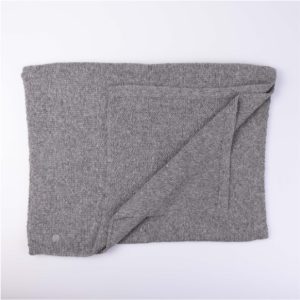 Beanie Maxi Schal grau