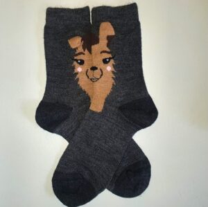 Alpaka Socken 3D ansehen