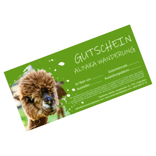 Alpaka Wanderung ansehen