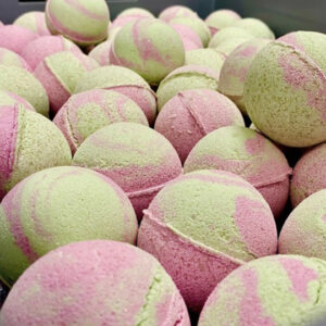 Badebombe Wassermelone-Minze