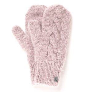 Beanie Fäustlinge rosa ansehen