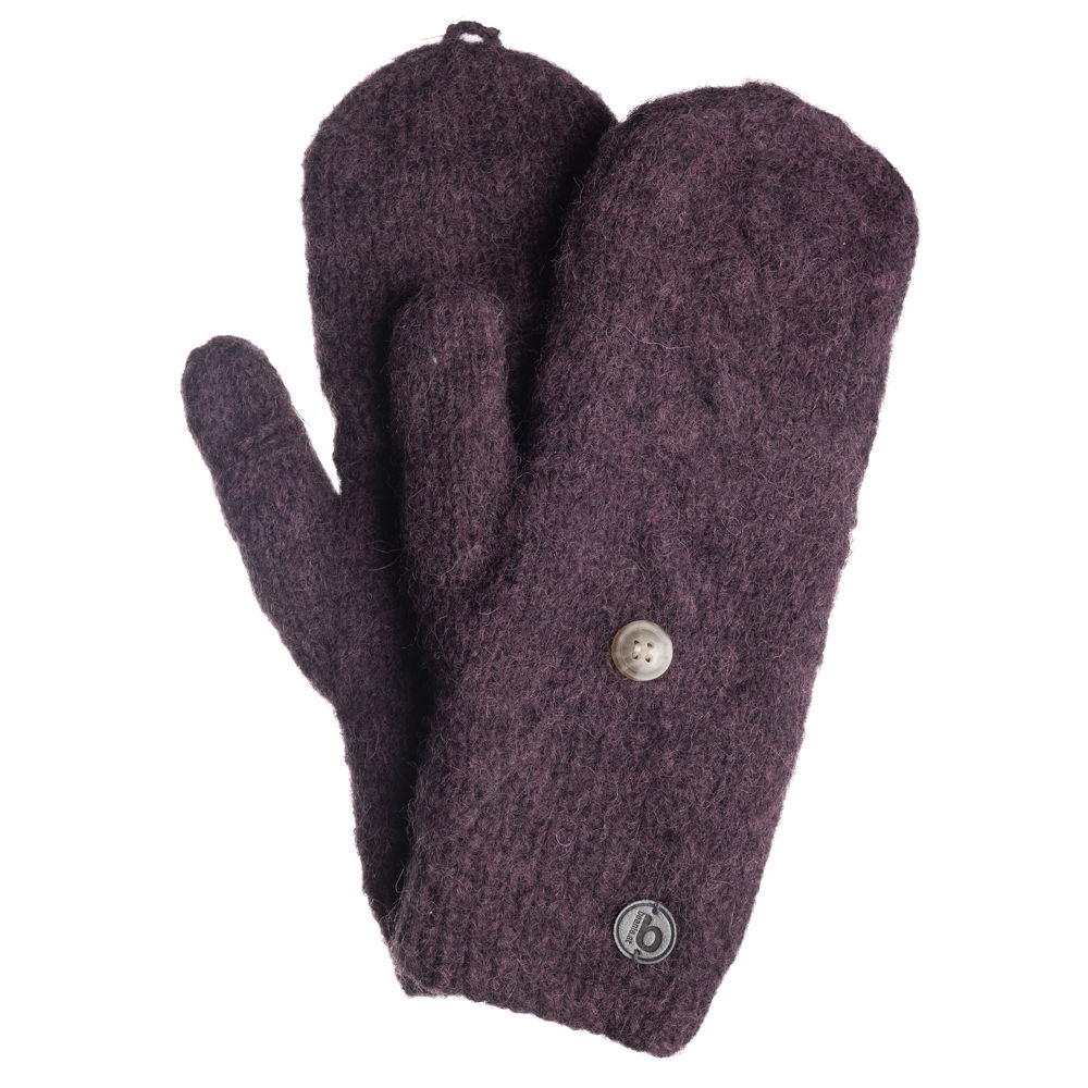 Beanie Fäustlinge mit Kappe deep purple ansehen