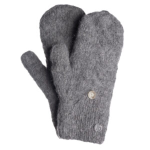 Beanie Fäustlinge mit Kappe grau ansehen