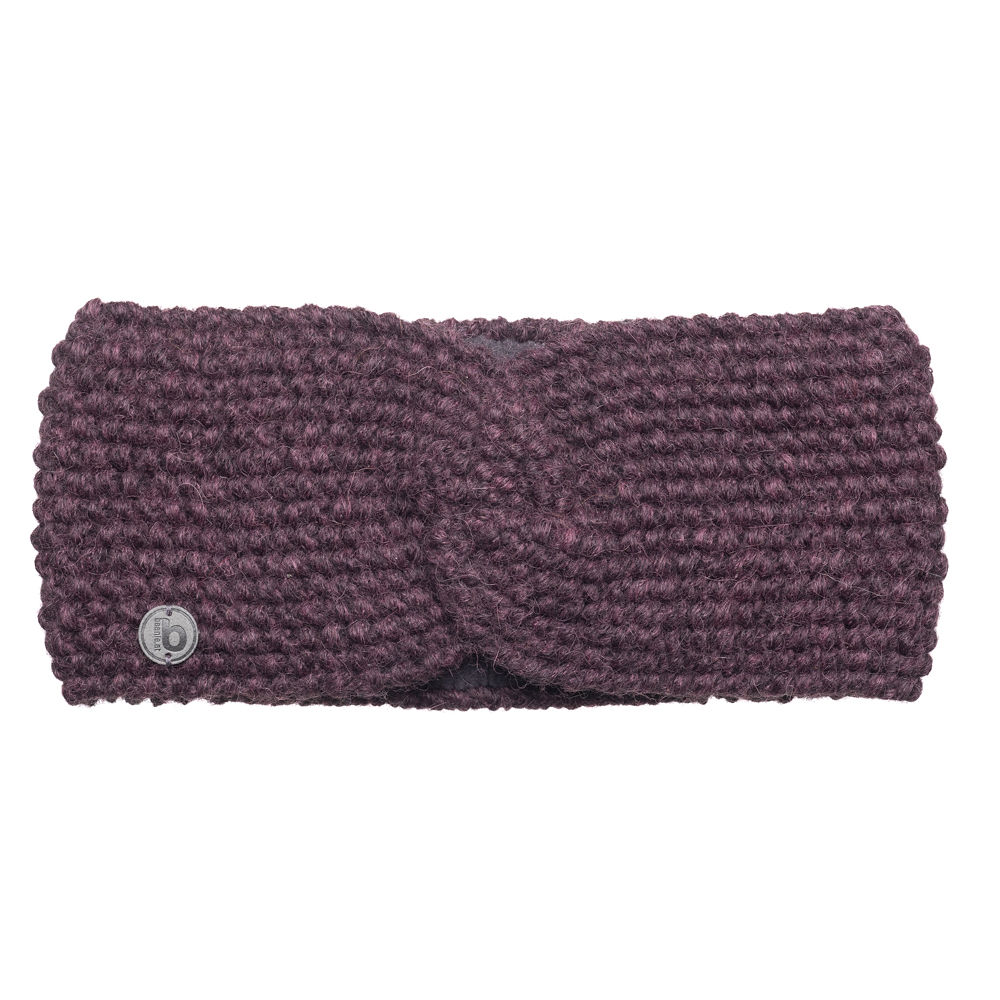 Beanie Stirnband "Marie" deep purple ansehen