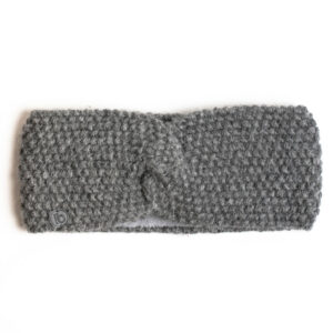 Beanie Stirnband "Marie" grau ansehen