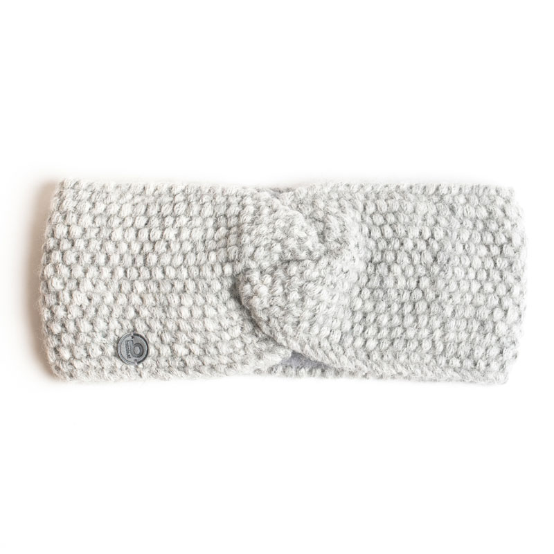Beanie Stirnband "Marie" hellgrau ansehen