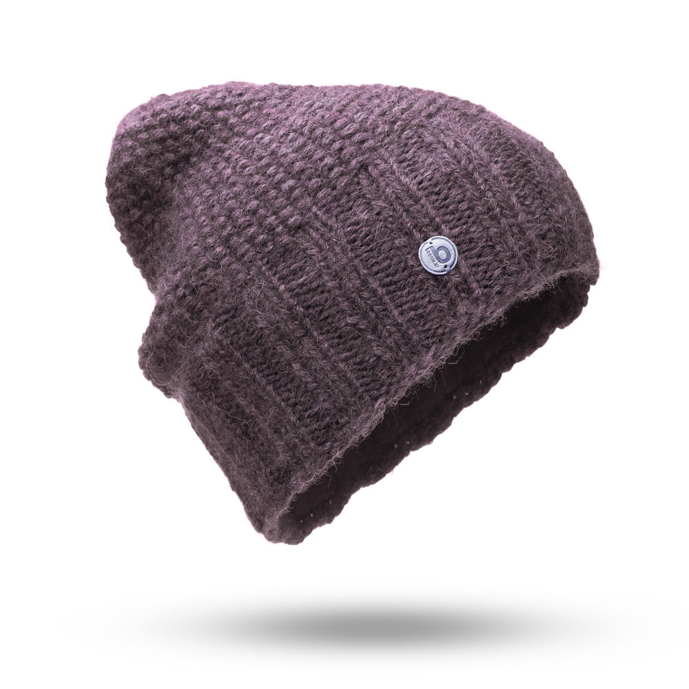 Beanie Haube "Picchu" deep purple ansehen